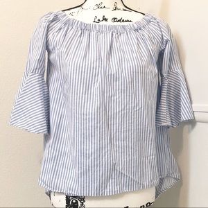 Live 4 Truth Blue Stripe Top Size Small‎